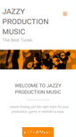 Mobile Screenshot of jazzyproductionmusic.com